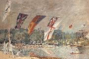 Alfred Sisley Regattas at Molesey oil painting on canvas